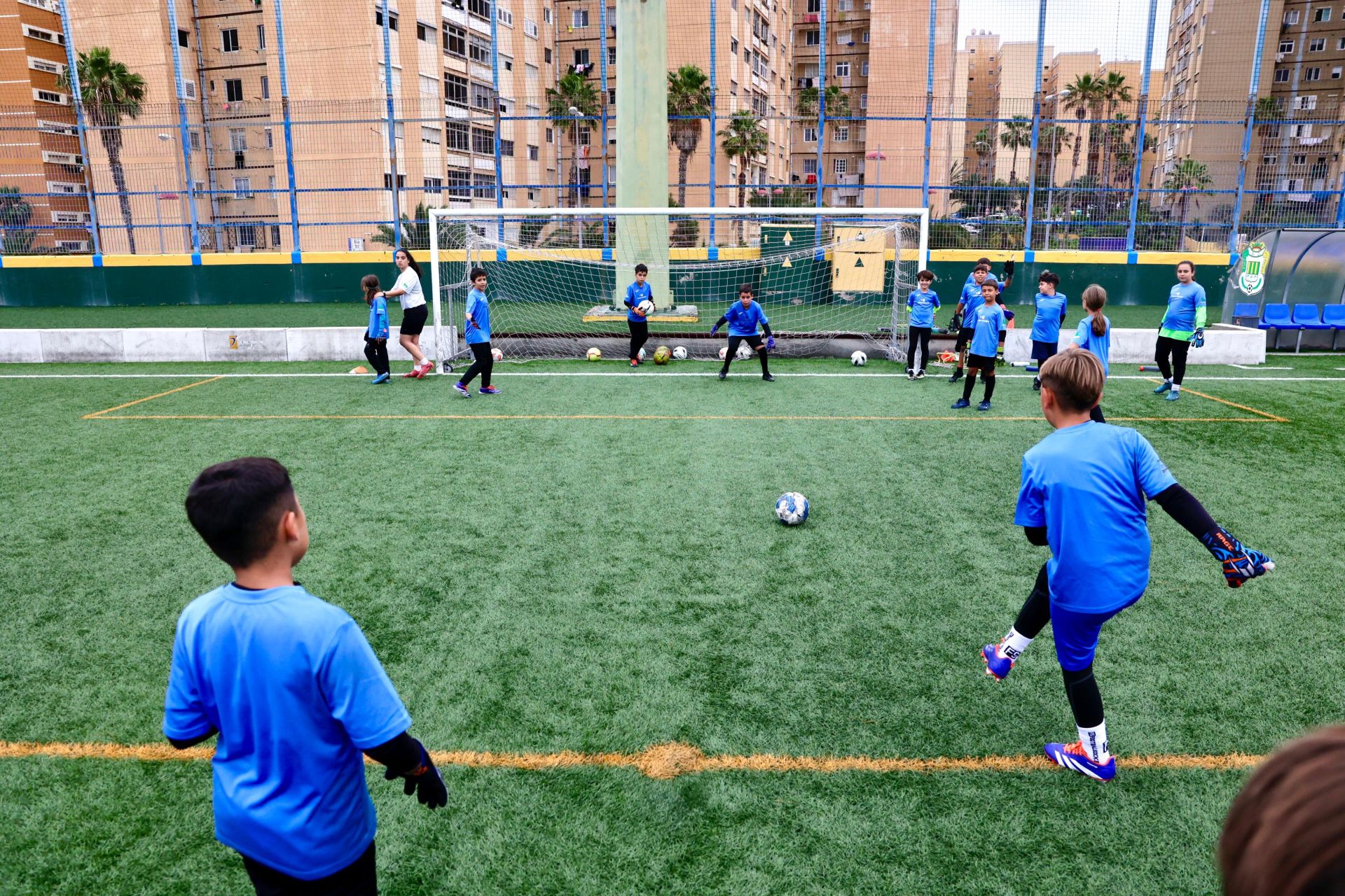 Así se entrena en el campus &#039;Más que Porteros&#039; con Javi Ortega