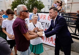Imágenes de la visita de Teodoro Sosa en Las Torres
