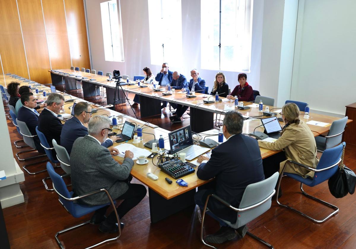 Imagen de archivo de una reunión de este año del Consejo Consultivo de la ULPGC.