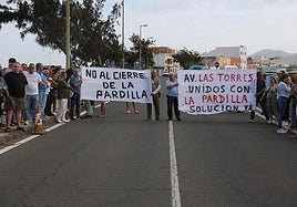 Imagen de la última manifestación vecinal en La Pardilla.