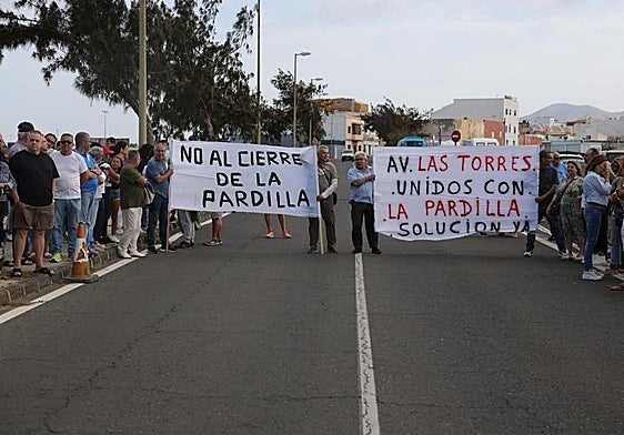 Imagen de la última manifestación vecinal en La Pardilla.