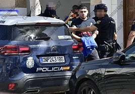 Imagenes de los detenidos.