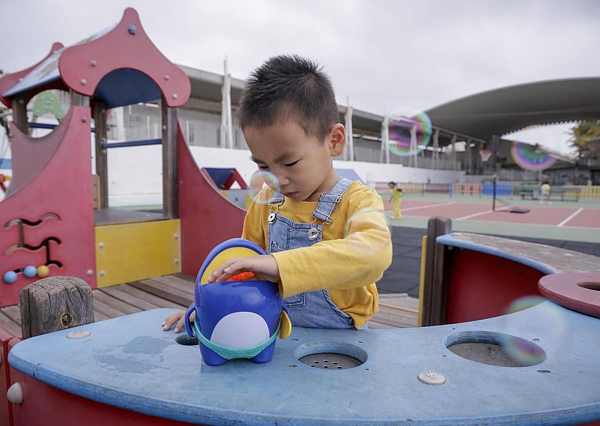 Imagen secundaria 1 - Diferentes momentos en el campus inclusivo de San Juan de Dios.