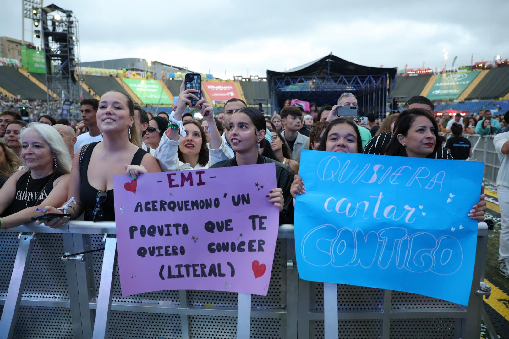 El Granca Live Fest vibra en su cierre con Emilia Mernes y Enrique Iglesias