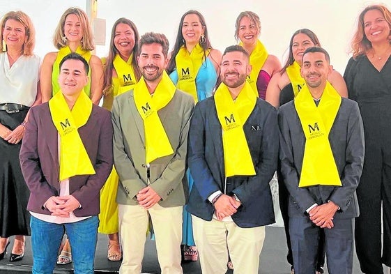 Los nuevos especialistas que finalizaron su formación MIR, en el acto celebrado en Lanzarote.