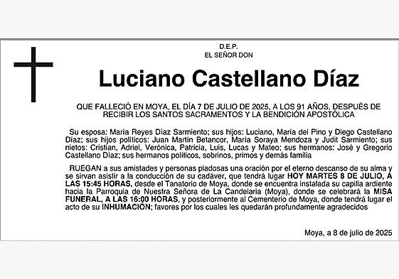 Luciano Castellano Díaz