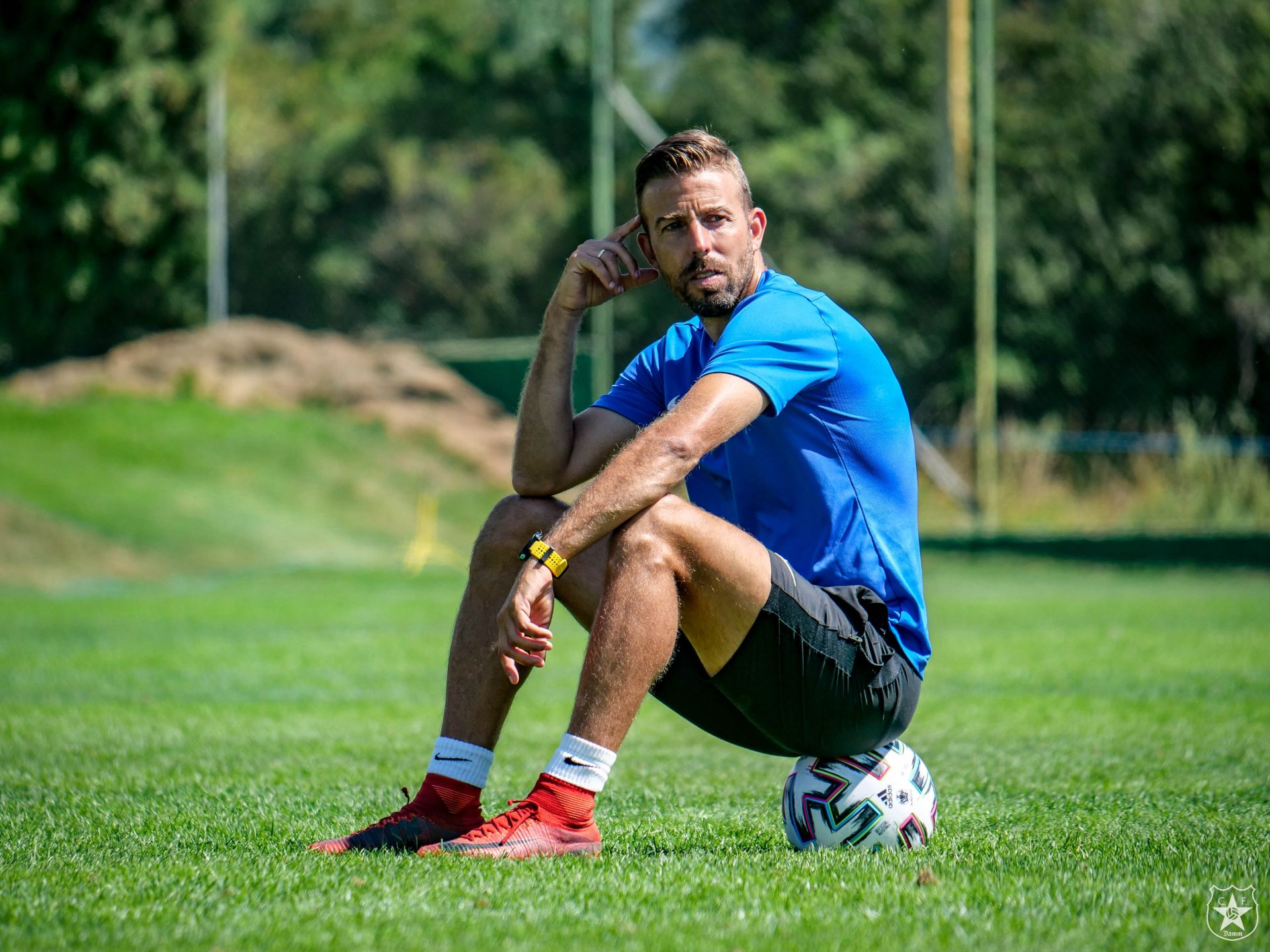 Luis García Fernández, en su etapa en el Damm catalán.
