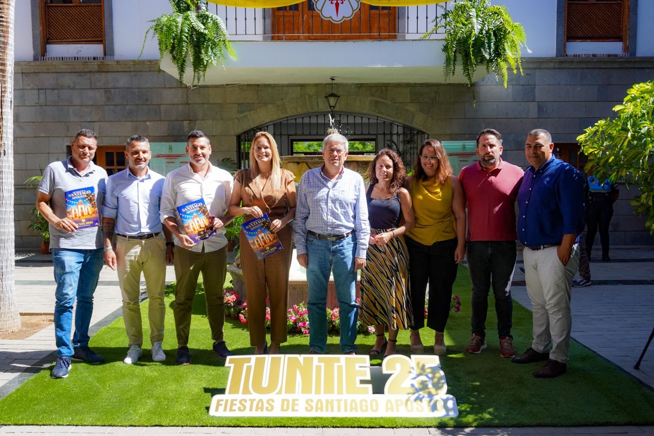 Imagen de la presentación del programa de actos por las Fiestas de Santiago Apóstol.