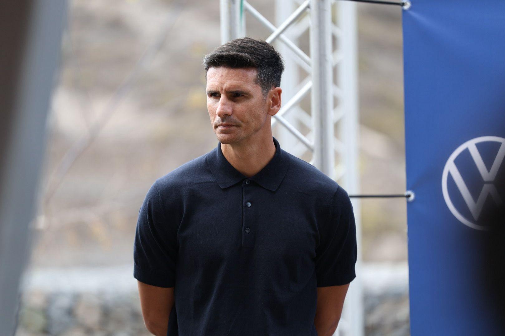 Luis García ya ejerce como entrenador de la UD Las Palmas