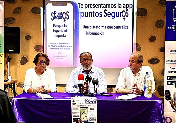Presentación de la aplicación 'Punto Seguro' de Santa Lucía de Tirajana.