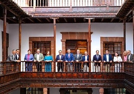 El Conseo de Gobierno celebró este jueves una reunión en la isla de La Palmas.