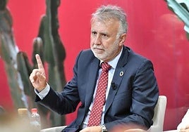 Ángel Víctor Torres, en una imagen de archivo en el Foro Canarias7.