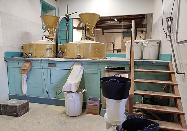 Interior de la molina de José María Gil.