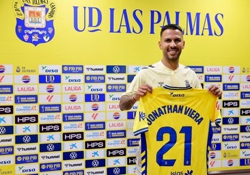 Jonathan Viera ya luce de nuevo el amarillo en su regreso a casa