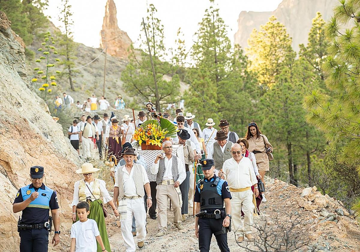 Imagen del recorrido de la imagen este sábado.