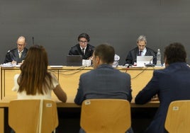 Imagen de la sesión de este martes.
