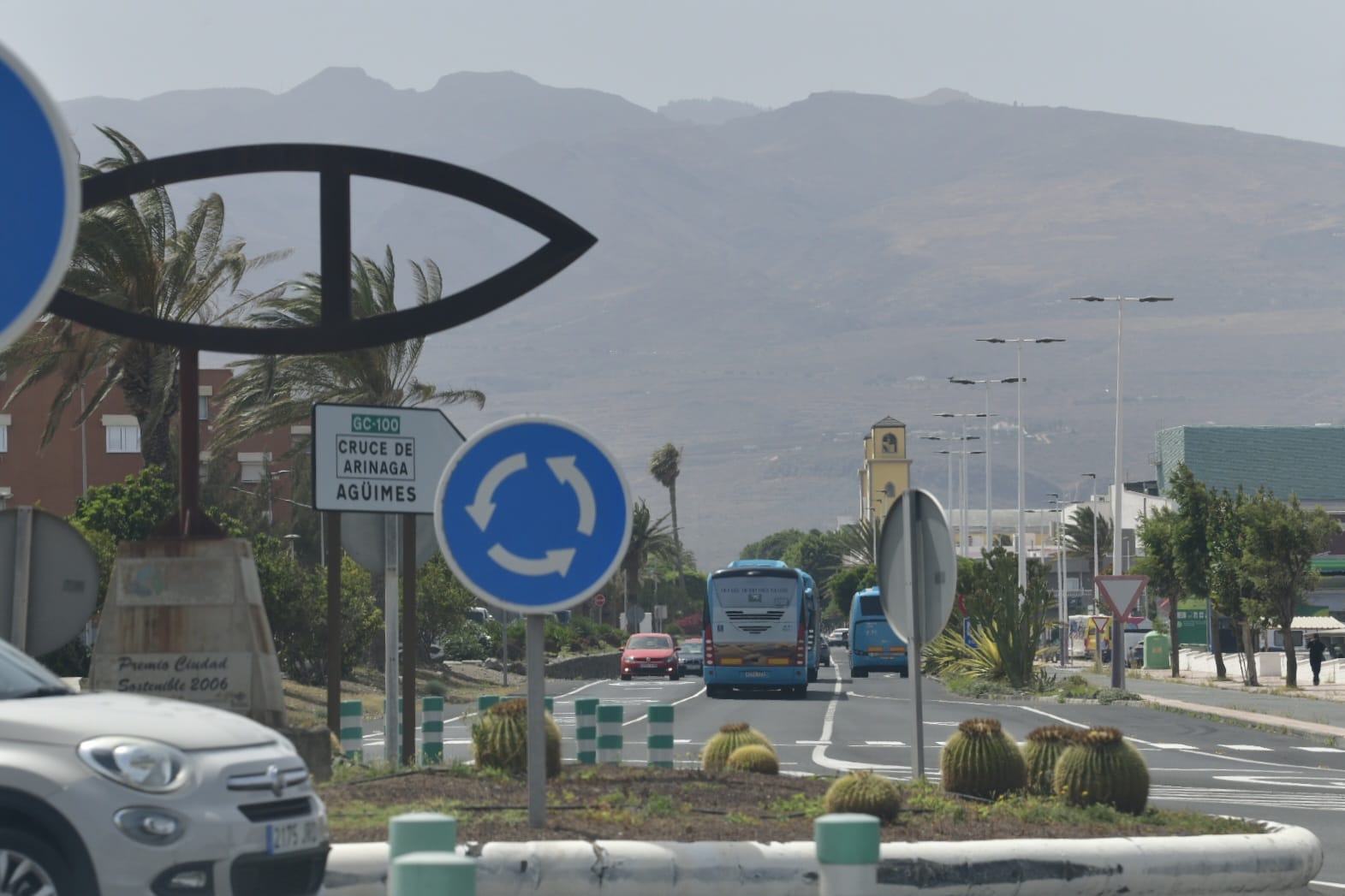 El intenso sol y calor se hacen sentir en Gran Canaria