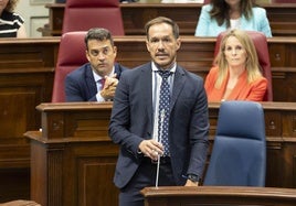 Mariano Hernández Zapata, consejero de Transición Ecológica y Energía del Gobierno de Canarias.