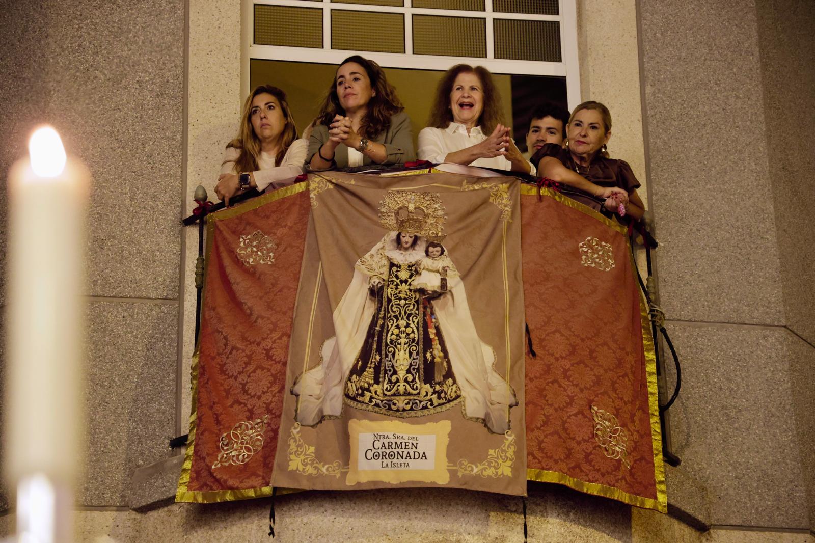 La Isleta se rinde con fervor y devoción a su Virgen del Carmen