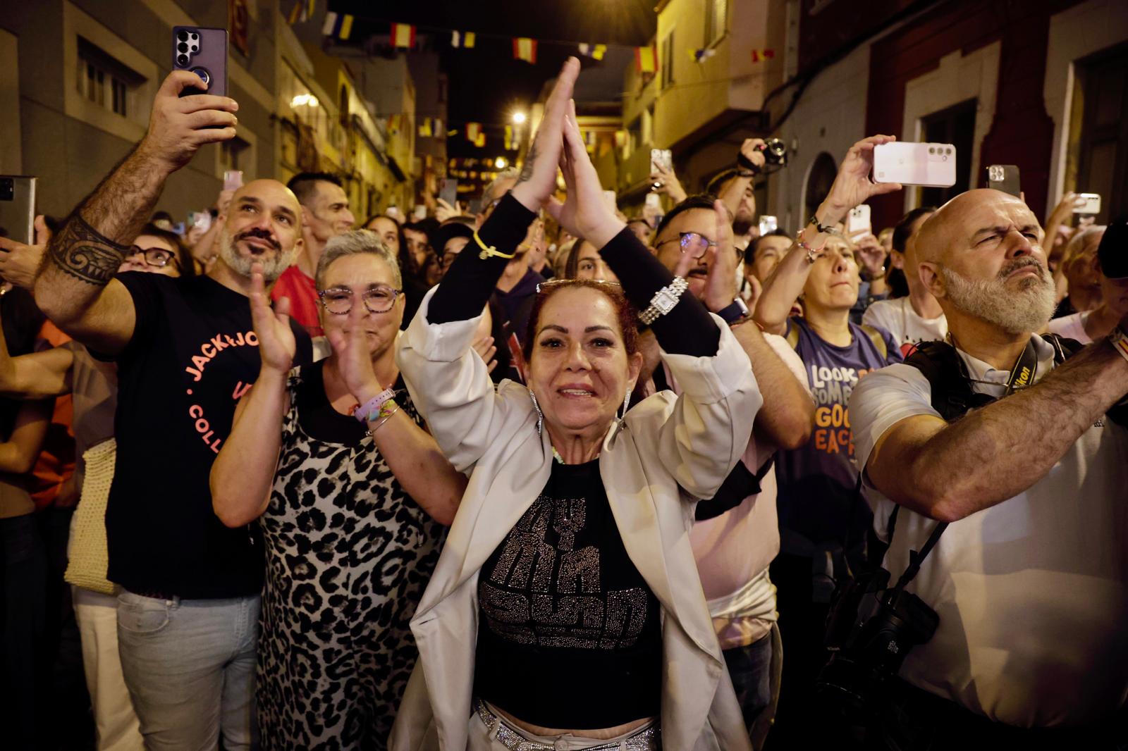 La Isleta se rinde con fervor y devoción a su Virgen del Carmen