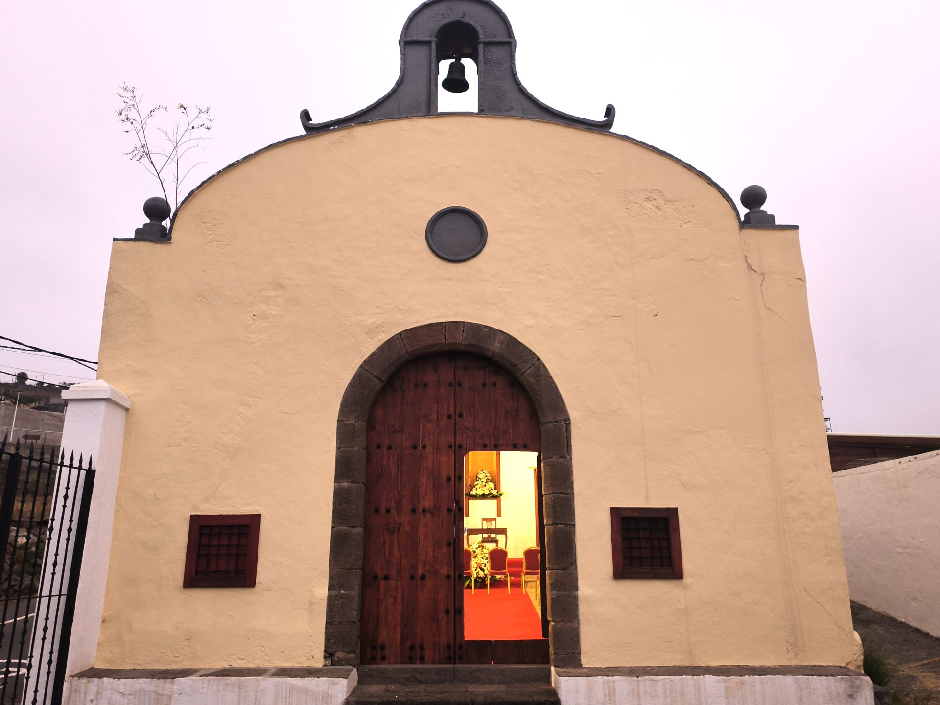 Ermita de San Sebastián, en Santa María de Guía.