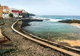 Imagen de las piscinas de Bajamar, en el municipio de San Cristóbal de La Laguna.