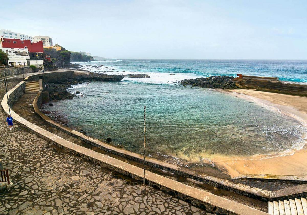 Imagen de las piscinas de Bajamar, en el municipio de San Cristóbal de La Laguna.