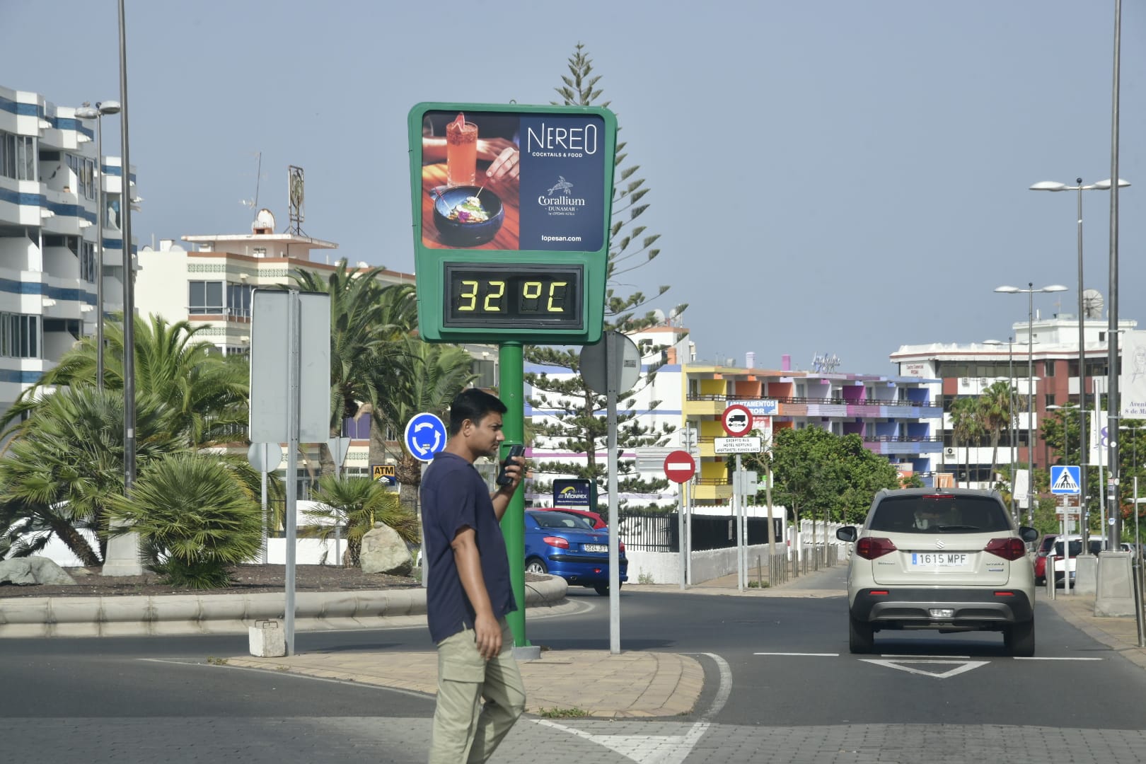 El fuerte calor se asienta en Gran Canaria