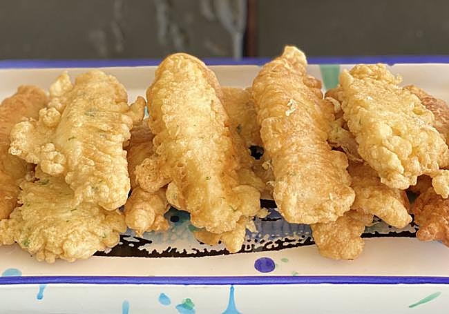 Churros de pescado