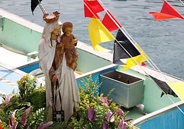 Agaete volvió a celebrar la procesión marinera de la Virgen del Carmen.
