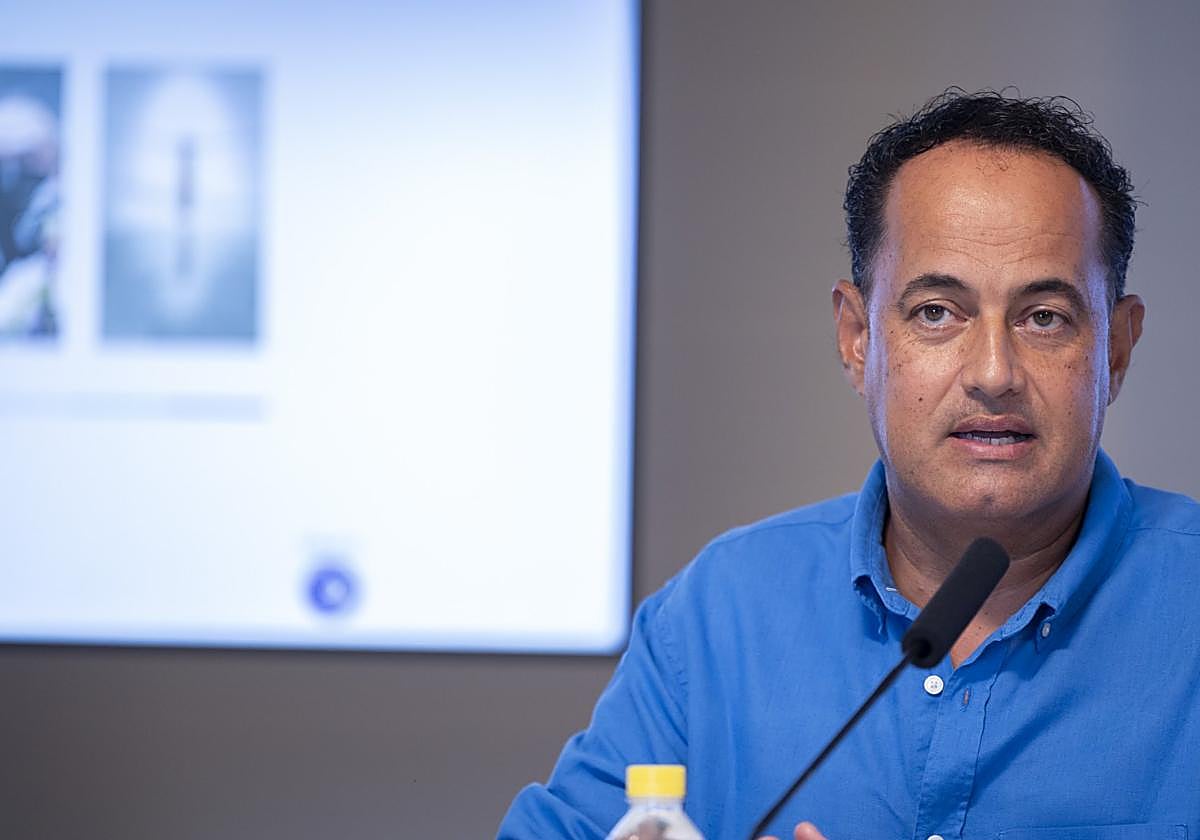 Serafín Sánchez, director insular de Cultura del Cabildo grancanario.