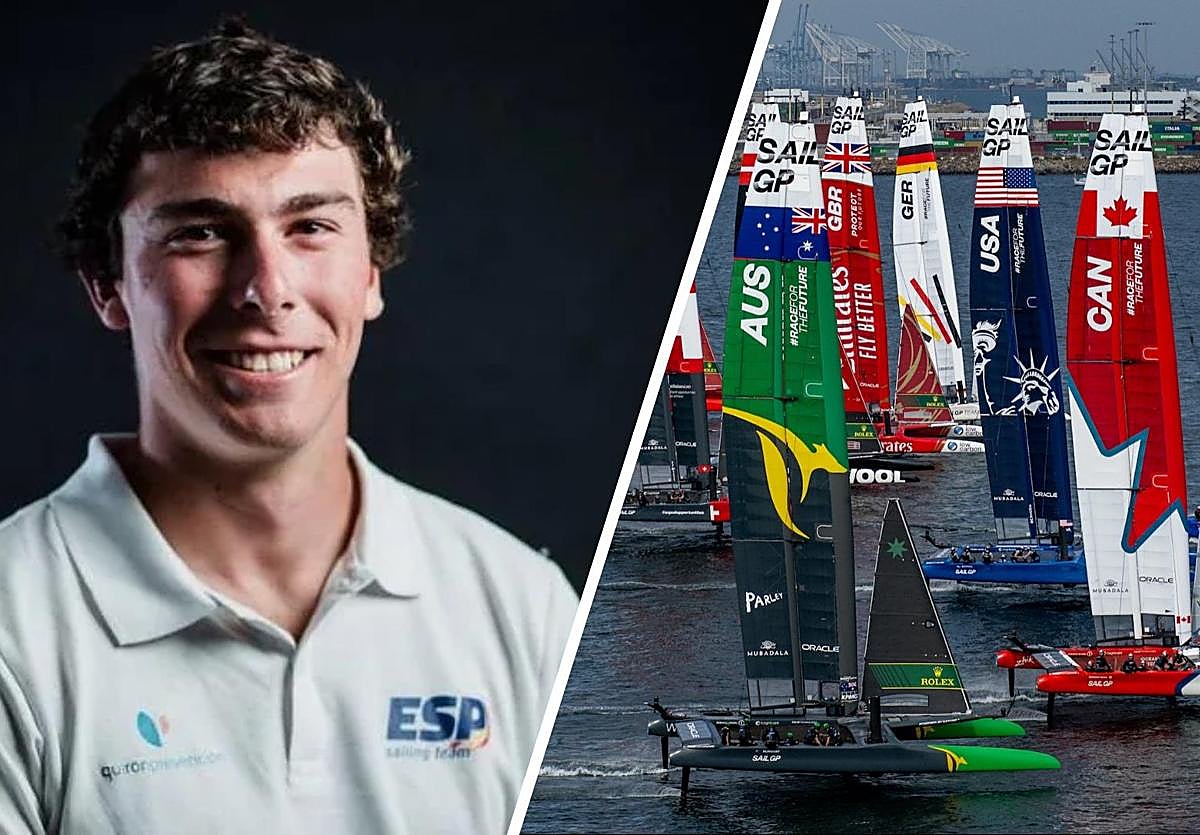 El grancanario Andrés Barrio debutará en la denominada Fórmula 1 del mar, la SailGP.