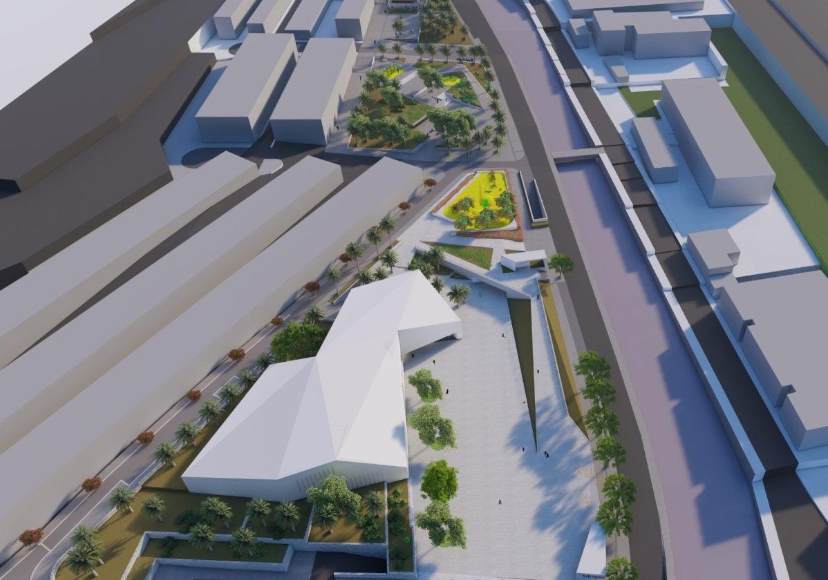 Así quedará el centro dotacional integrado, la biblioteca y otras infraestructuras del centro de Morro Jable.