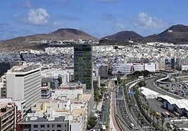 Imagen de la capital grancanaria.