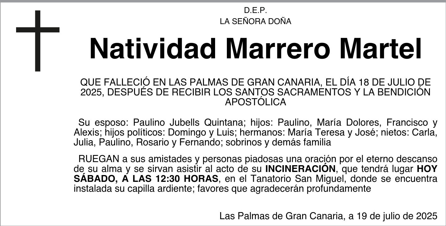 Natividad Marrero Martel