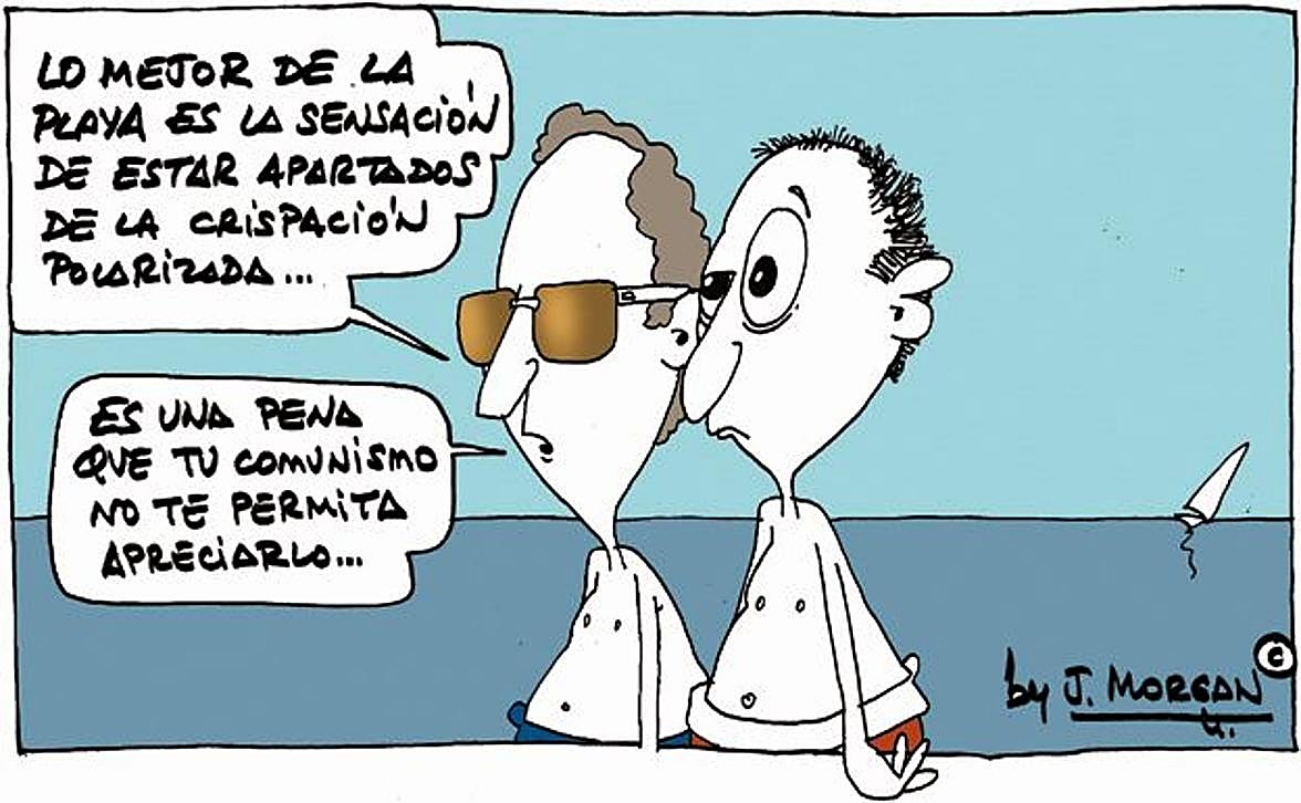 La viñeta de Morgan de este lunes 21 de julio