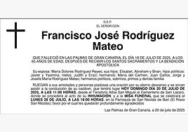 Francisco José Rodríguez Mateo