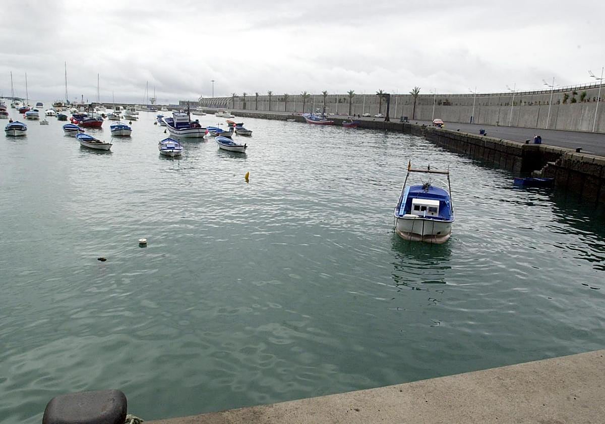 Una de las zonas del muelle de Tazacorte, en La Palmas.