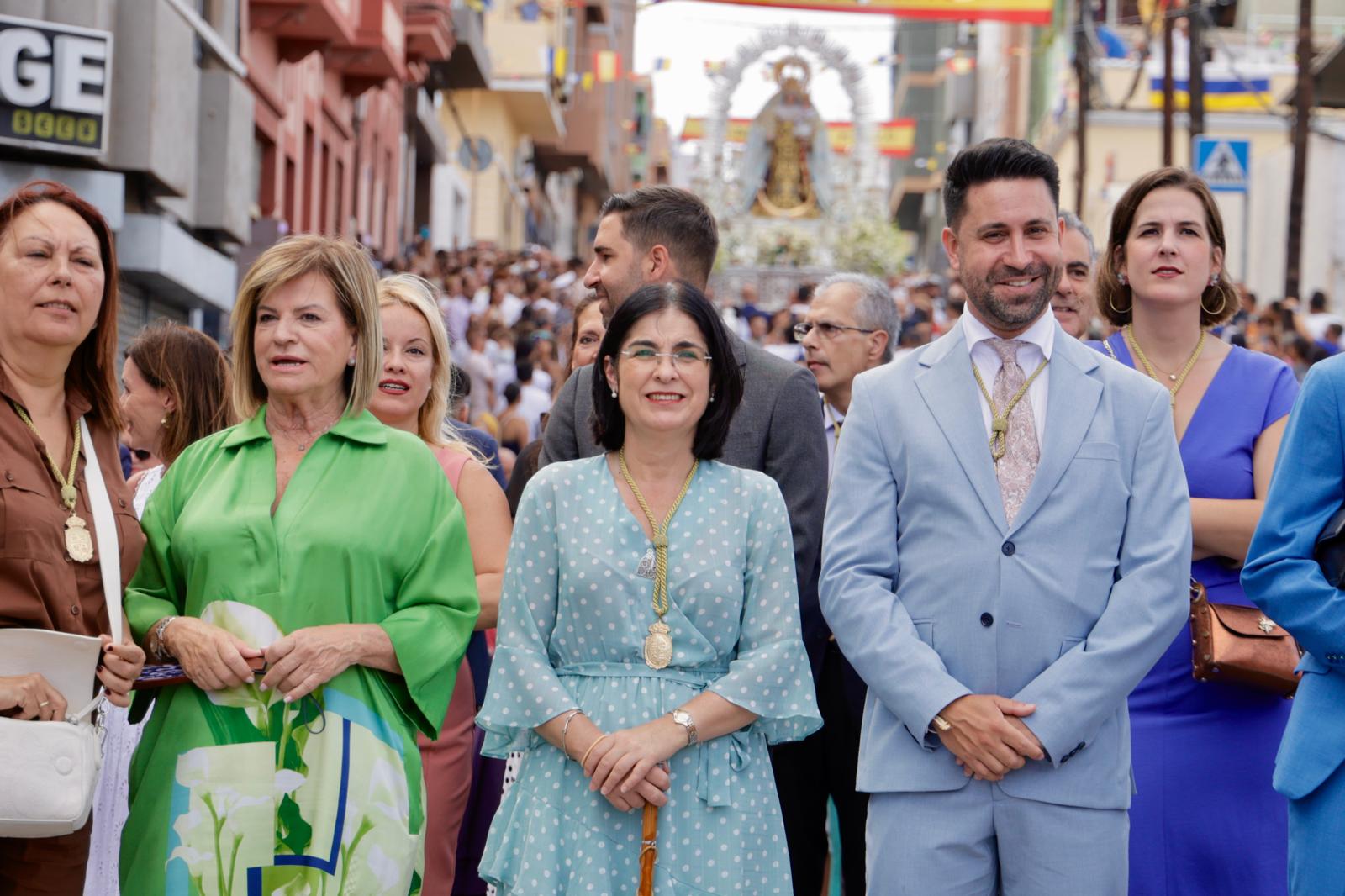La Isleta se vuelca con la procesión marítima de la Virgen del Carmen