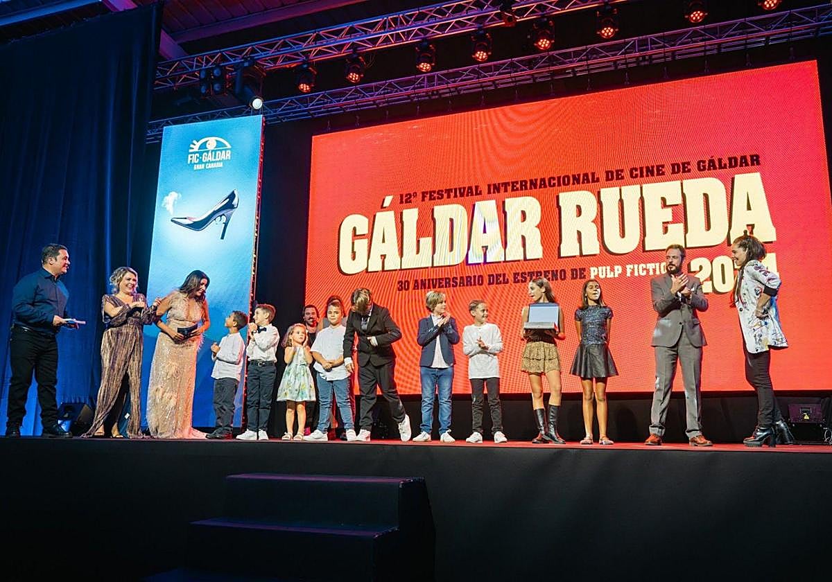 Imagen de archivo de un acto del festival galdense.