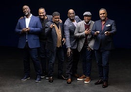 Los integrantes de Take 6.