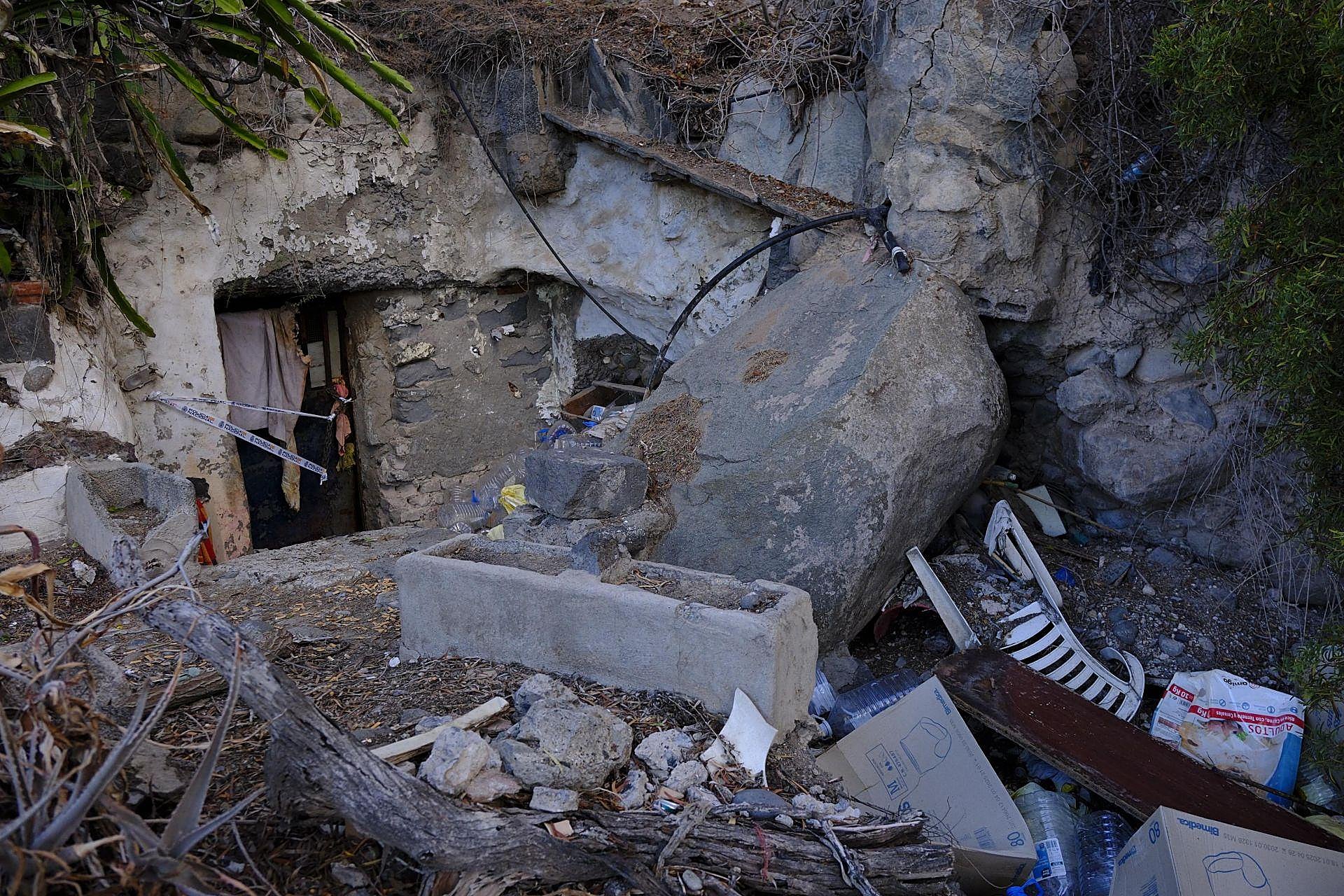 Así es el lugar donde encontraron el cuerpo en avanzado estado de descomposición