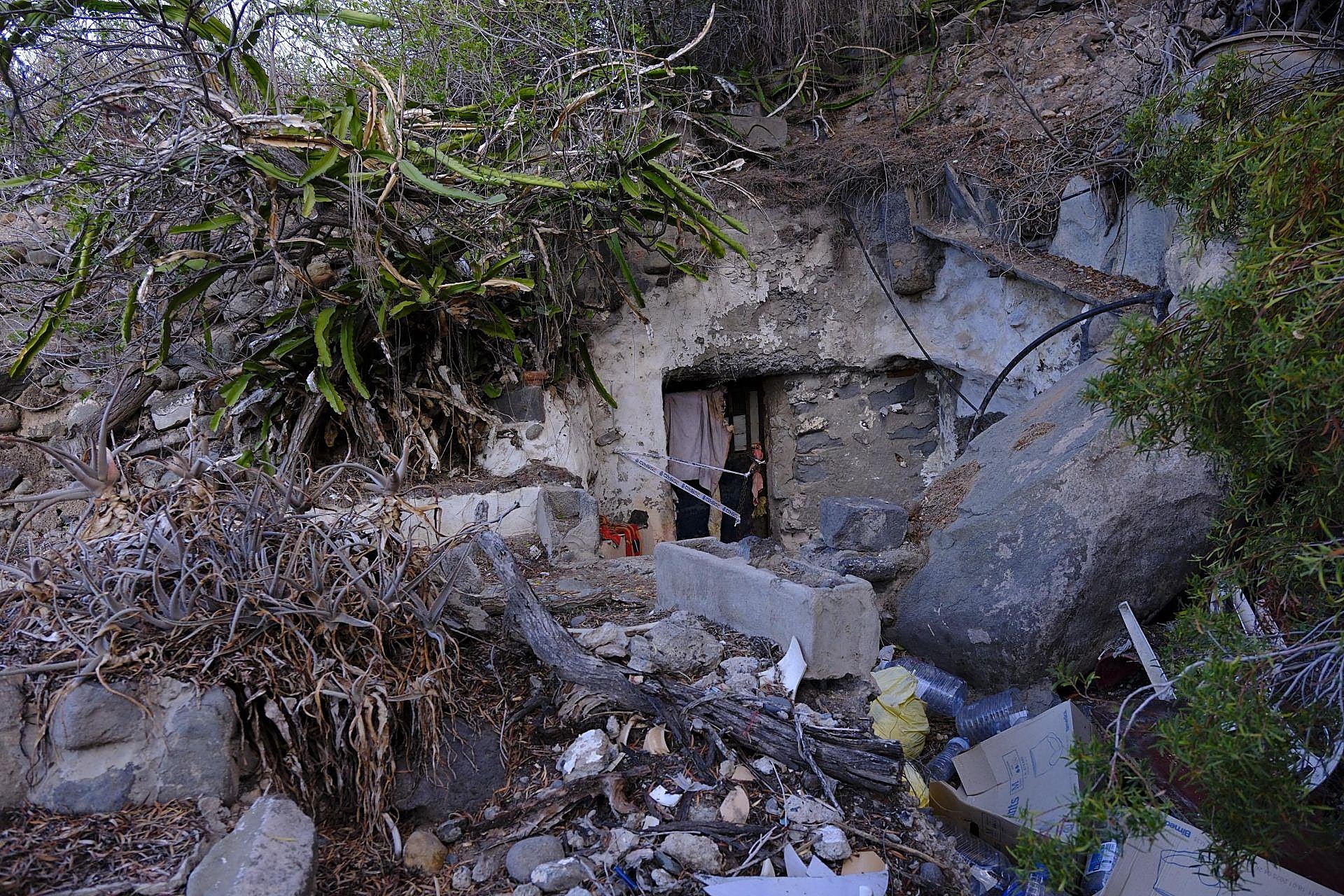 Así es el lugar donde encontraron el cuerpo en avanzado estado de descomposición