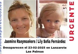 Imagen de las dos personas que desaparecieron el pasado 23 de febrero.