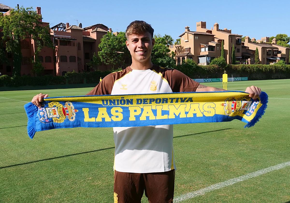 Jeremía Recoba, en imagen difundida este martes por el club.