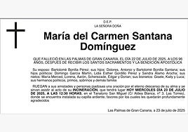 María del Carmen Santana Domínguez