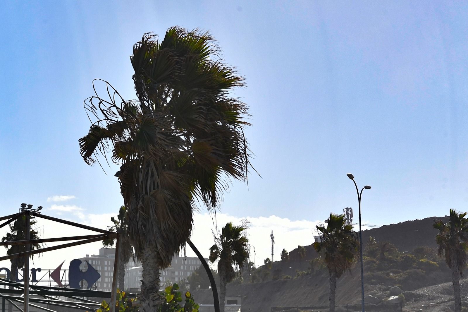 Viento en Las Palmas de Gran Canaria.