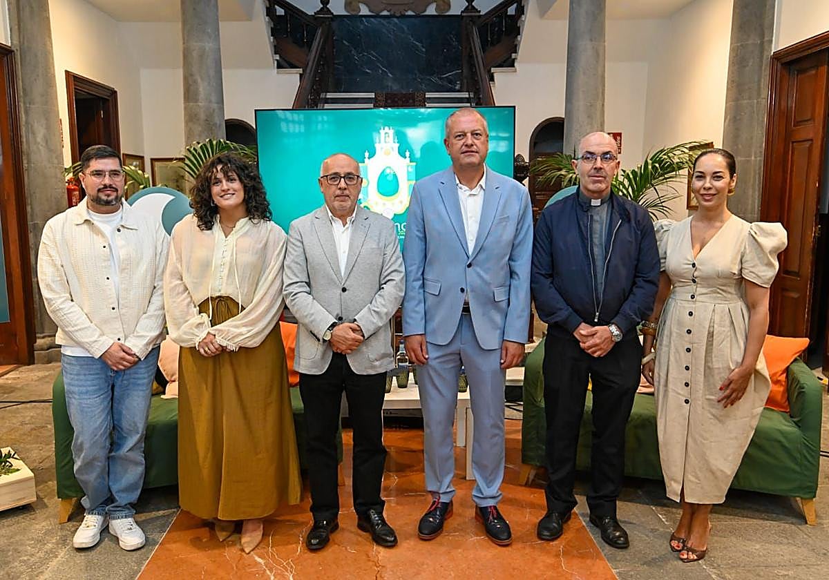 Presentación de las fiestas del Pino 2025 en la Casa Consistorial de Teror