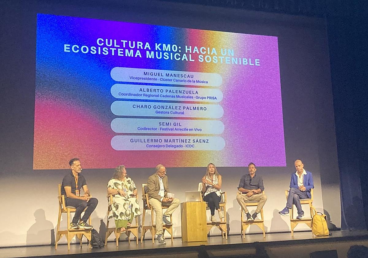 De izquierda a derecha, Semi Gil, Charo González Palmero, Guillermo Martínez, Cristina del Río, Alberto Palenzuela y Miguel Manescau.