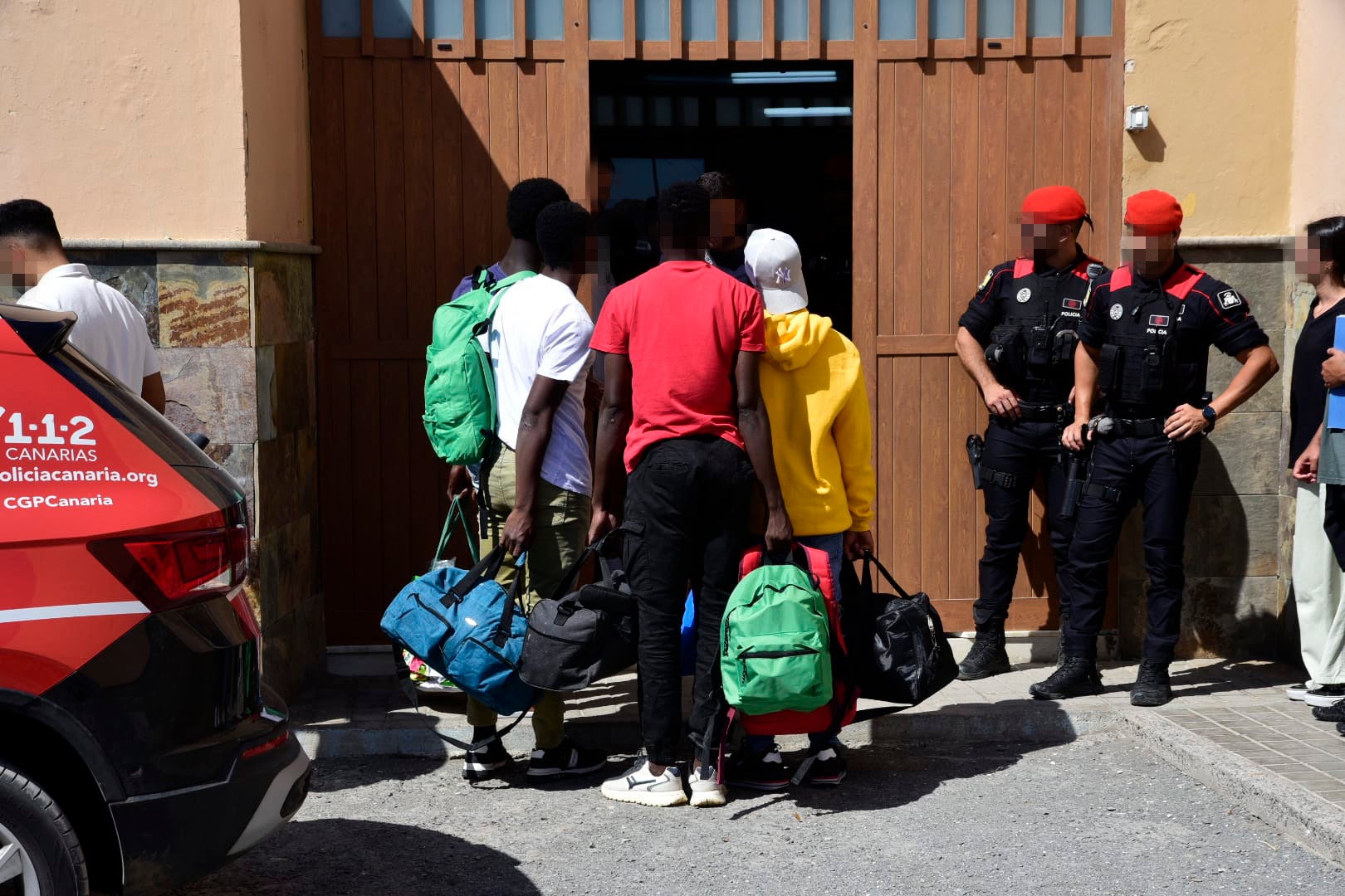 Caso Quórum 77: registro y desalojo del centro de menores en El Cabrón y de la sede